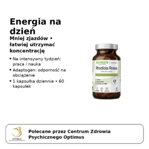 rhodiola rosea biowen – 60 kapsułek (420 mg)